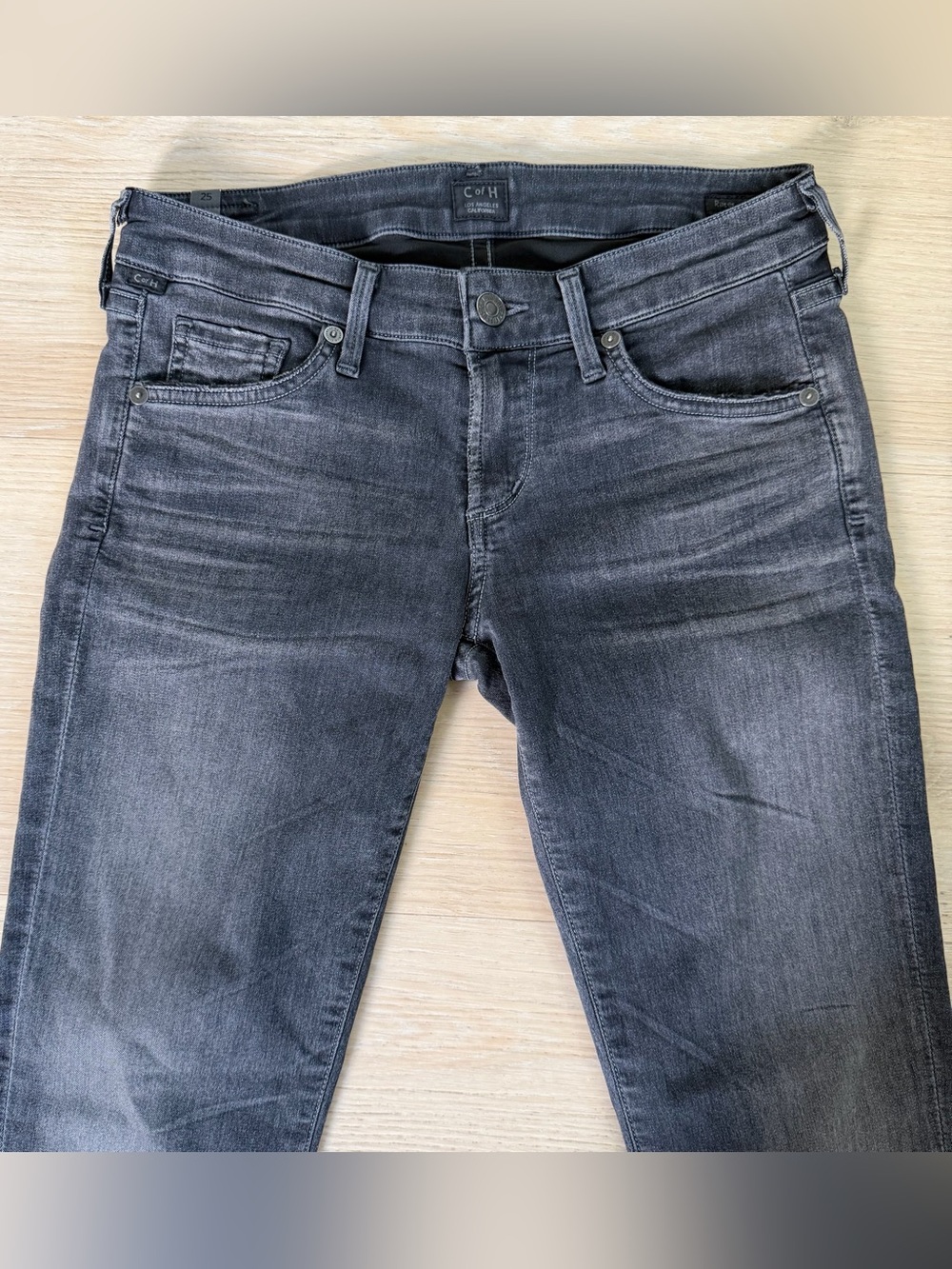 Citizens of Humanity Racer low-rise skinny jeans Size 25 - Picture 3 of 10